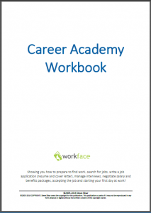 Career Academy Course Program Workbook Cover Page Image